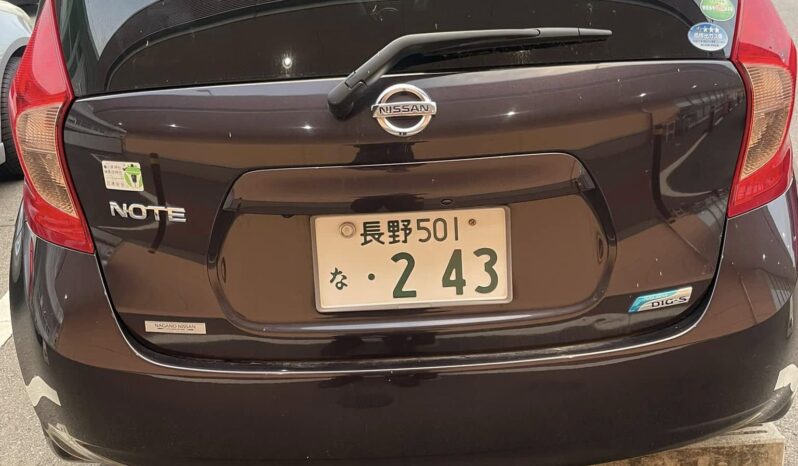 
								Nissan Note 2013 full									