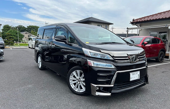 
								Toyota Vellfire Z full									