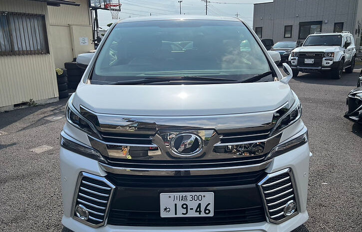 
								Toyota Vellfire Z Aedition full									
