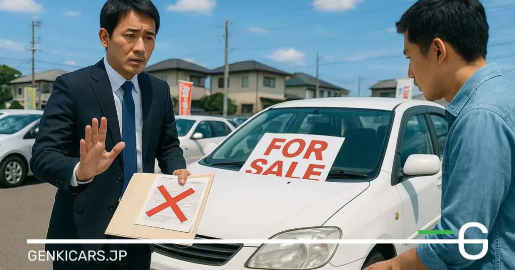 Red Flags at Second Hand Car Dealers Near Me: Japan Guide