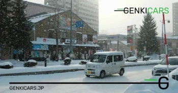 winter driving in japan, snow tire, snow driving